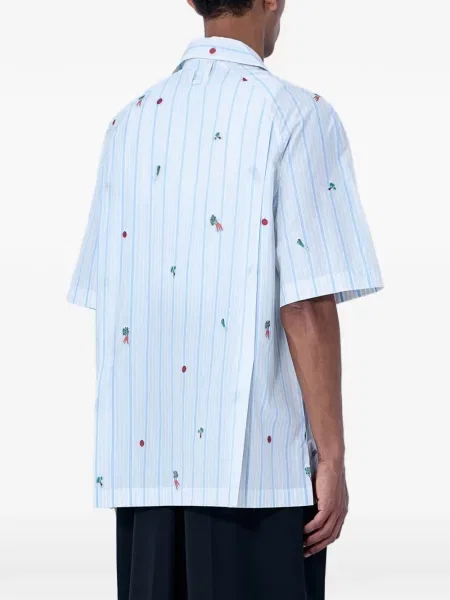 Tricou polo Jacquemus albastru