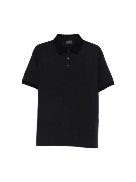 Koszulka polo Emporio Armani niebieska