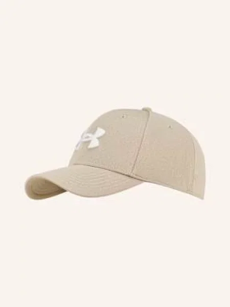 Kšiltovka Under Armour Blitzing city khaki/white quartz hnědá