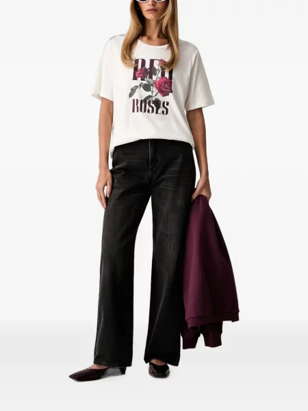 Tricou Liu Jo cu imagine alb