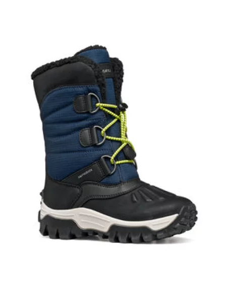 Geox Snehule J Himalaya Boy B Abx S Tmavomodrá