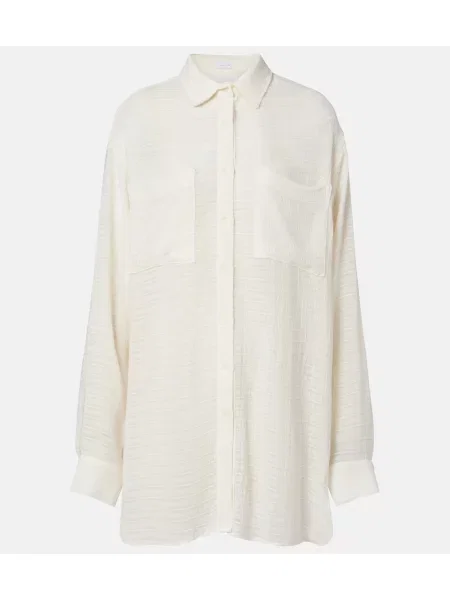 Przezroczysta koszula Jade Swim biała