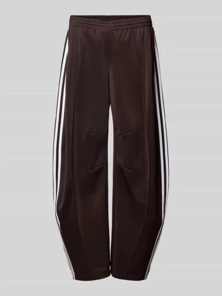 Spodnie dresowe z paskami w kontrastowym kolorze Adidas Originals