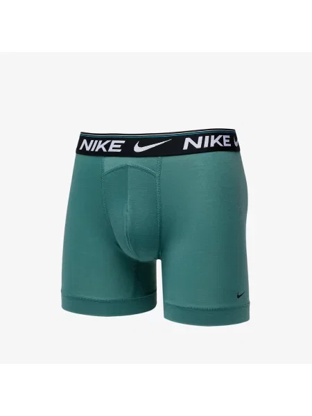 Pánske boxerky Nike Dri-FIT Ultra Comfort Brief 3 páry modrá/sivá/žltá čierna