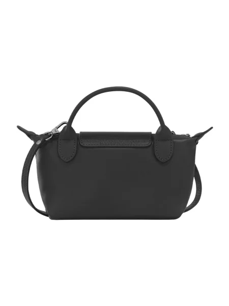 Torebka Longchamp skórzana czarna