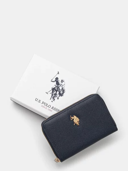 U.S. POLO ASSN. Pénztárcák Jones tengerészkék / arany