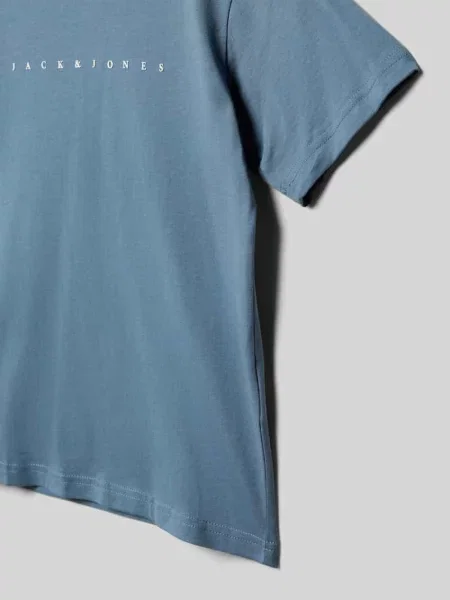 T-shirt o kroju regular fit z nadrukiem z logo model Estar' Jack & Jones