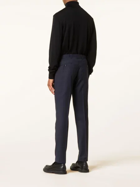 Roy Robson Oblekové Kalhoty Slim Fit navy