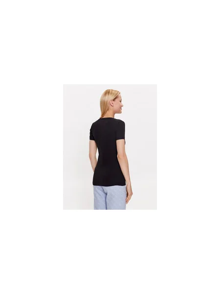 Guess Póló Slim Fit fekete