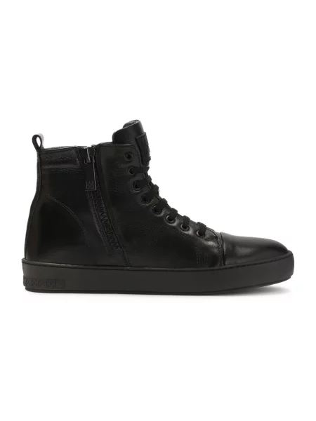 Sneakersy Kazar skórzane czarne