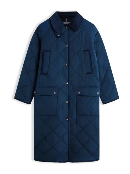TOMMY HILFIGER Palton de iarnă închis albastru