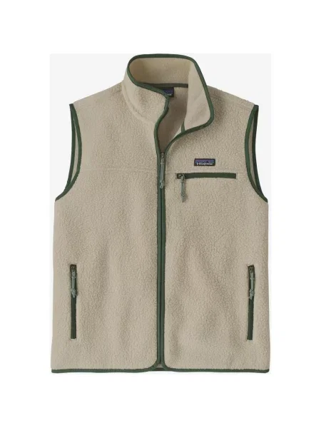 Kamizelka Patagonia Retro Pile beżowo S zielona