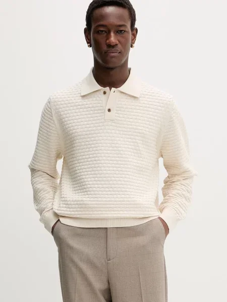 Les Deux pulover pentru bărbați din Billy bej