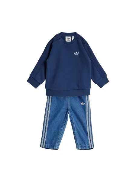 Denim ruha Adidas kék