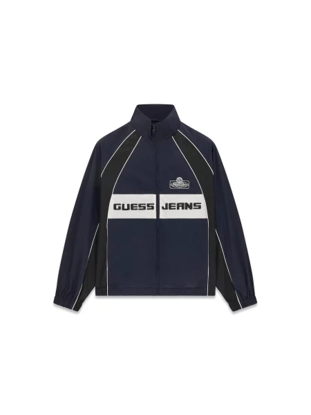 Guess Jeans jachetă scurtă pentru bărbați alb