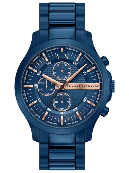 Armani Exchange zegarek Hampton granatowy