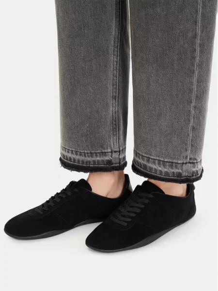 Tenisice Calvin Klein Baller Sneaker Laceup crna
