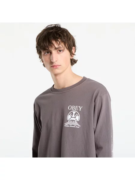 Μπλούζα Obey Clothing μαύρο