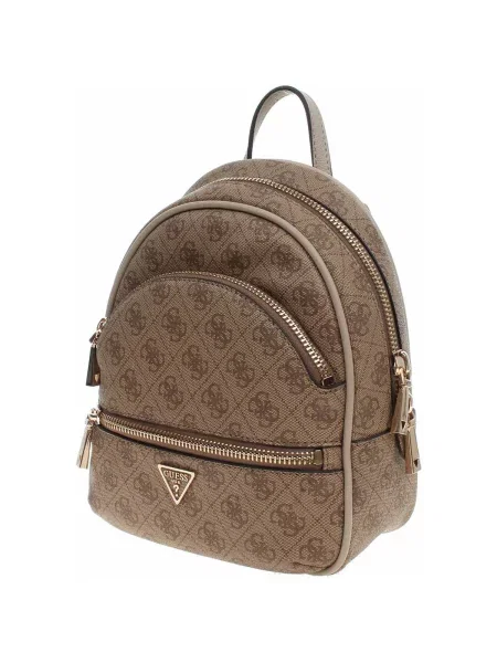 Taška Guess MANHATTAN II BACKPACK béžový