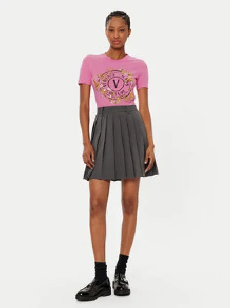 Tričko Versace Jeans Couture růžové