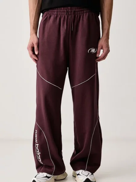 New Balance spodnie dresowe z bawełną