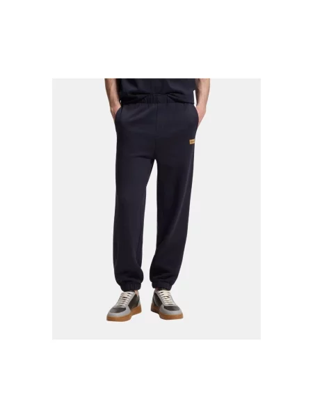 Pantaloni Hugo albastru