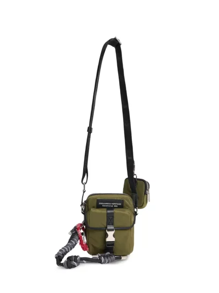 Geantă crossbody Dsquared2 verde