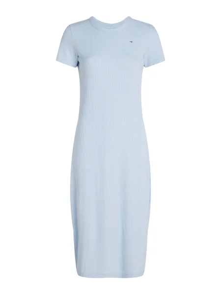 Tommy Jeans Rochie de zi celest albastru