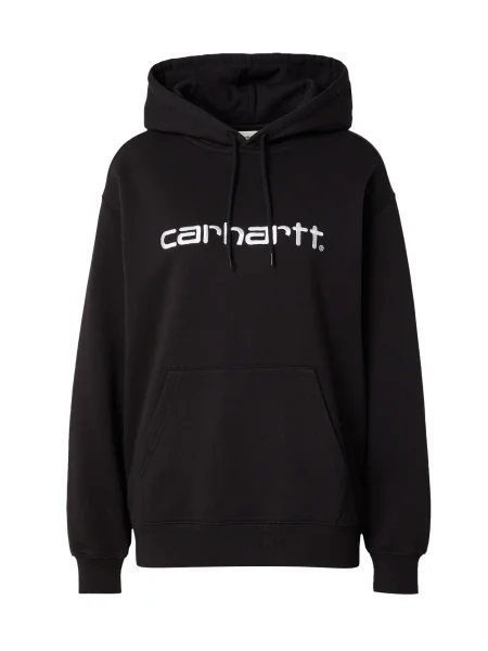 Carhartt WIP Tréning póló fekete / fehér