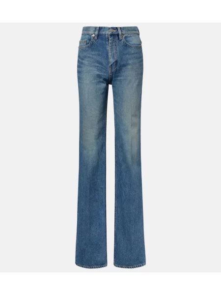 Blugi evazați Saint Laurent evazate albastru