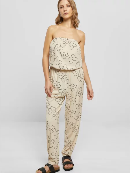 Salopetă Urban Classics cu model floral