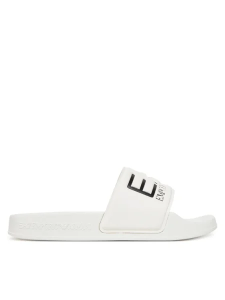 Cizme copii Ea7 Emporio Armani alb