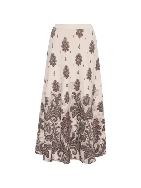 Fusta maxi Cara Cara cu imagine cu model paisley