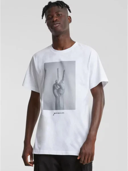 Tricou Mister Tee alb