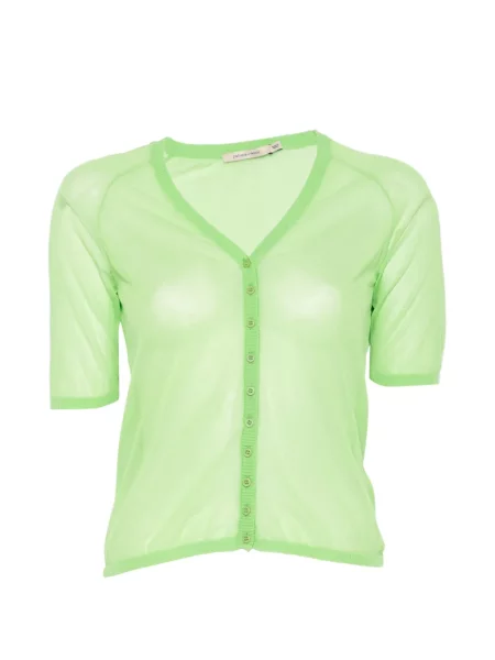 Top Paloma Wool de lână verde
