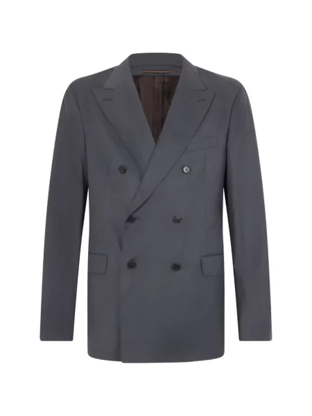 Costum Slowear cu două rânduri de nasturi gri