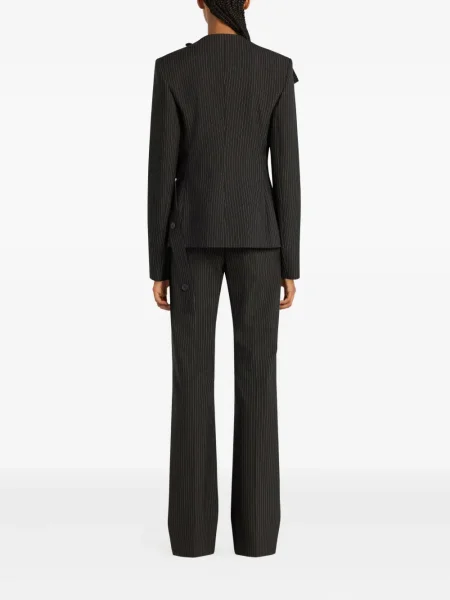 Sacou Courreges cu dungi negru