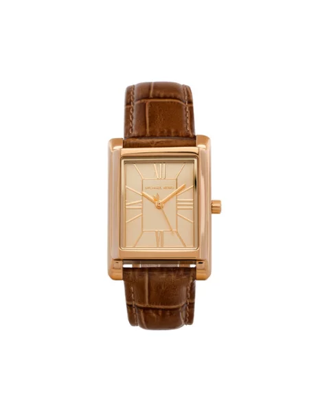 Michael Kors Часовник Essex кафяв