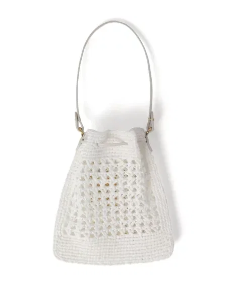 Mini rankinė Miu Miu balta