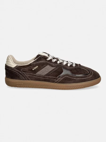 Alohas sneakersy zamszowe Rife brązowe