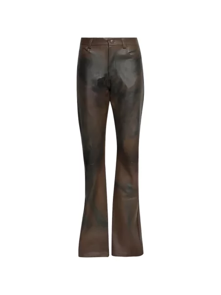 Pantaloni La Maskarade cu imagine maro