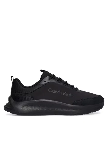 Calvin Klein Sneakersy Light Eva Run Ess Lac Ny-Su Wmn czarny
