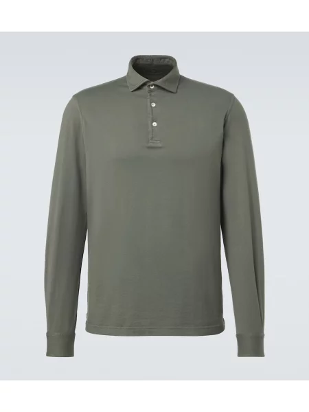 Tricou polo Fedeli verde