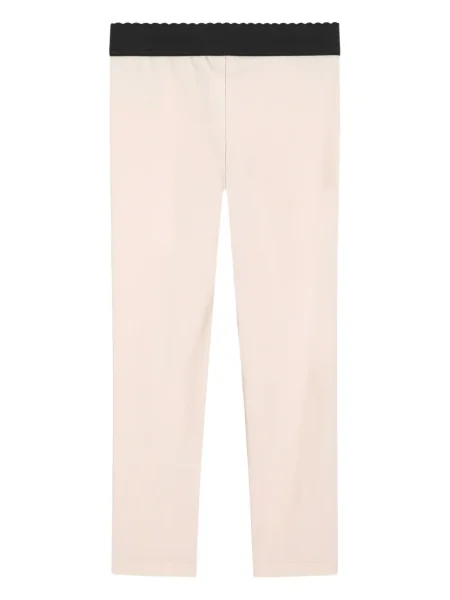 Legginsy dziecięce Dolce And Gabbana różowe