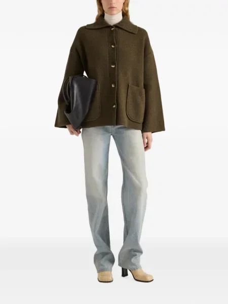 Πλεκτή μελανζέ ζακέτα Proenza Schouler White Label λευκό