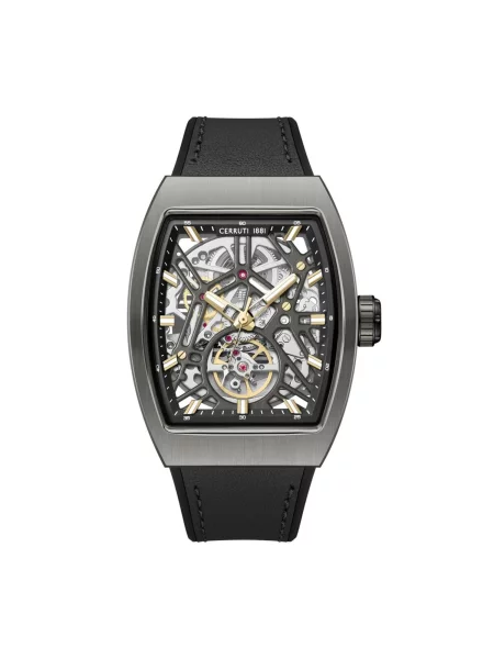 CERRUTI Analogové hodinky Automatic watch Calliano Automatic' černá