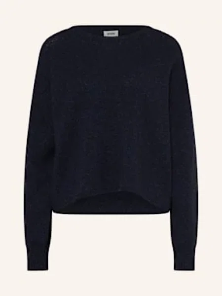 Drykorn Sweter Malese blau granatowy