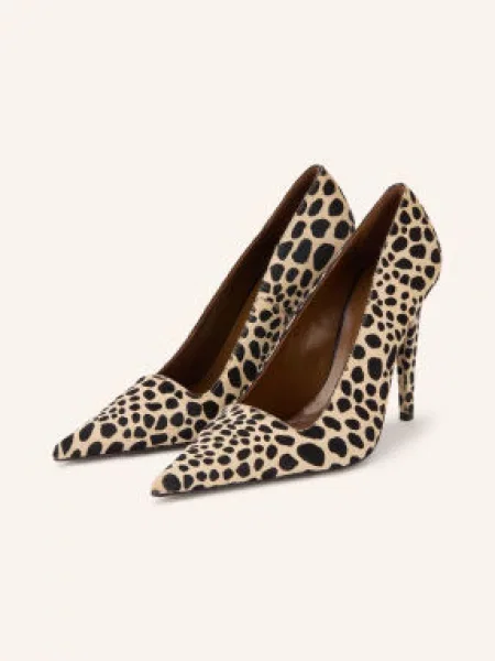 Giuseppe Zanotti Design Lodičky Savage světle hnědá černá