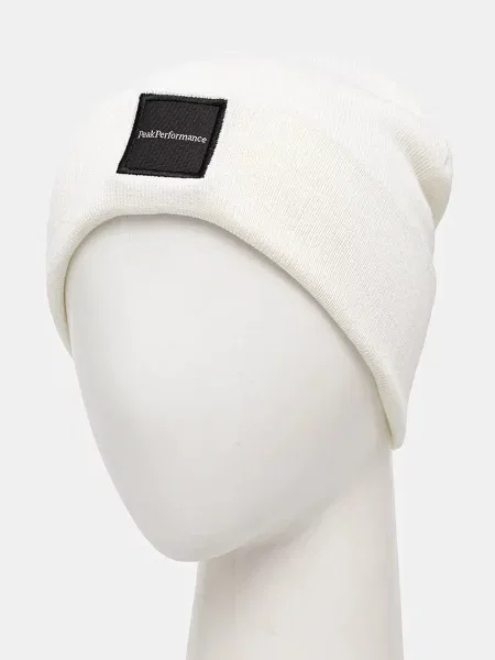 Вовняна шапка Peak Performance Switch вовна білий