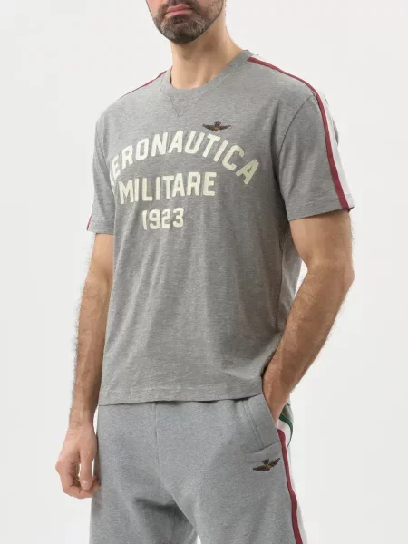 Футболка Aeronautica Militare серая